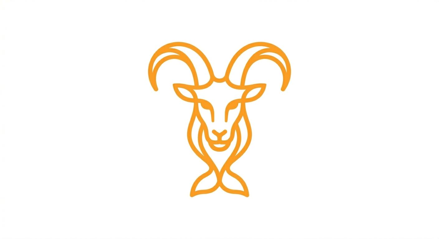Capricorn horoscope illustration