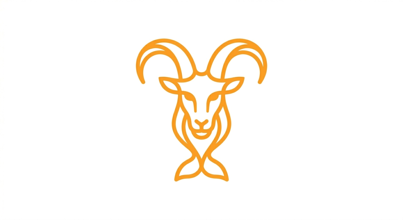 Capricorn horoscope illustration