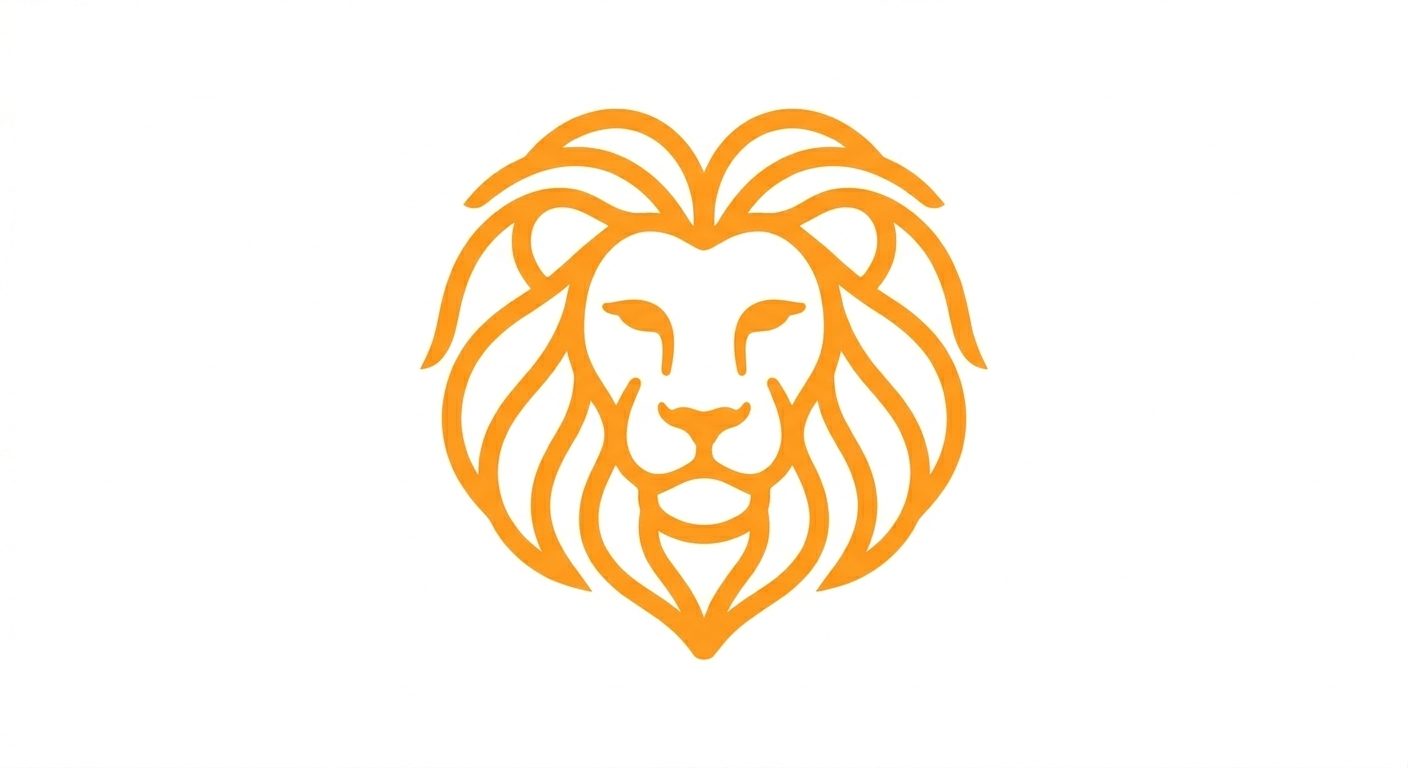 Leo horoscope illustration