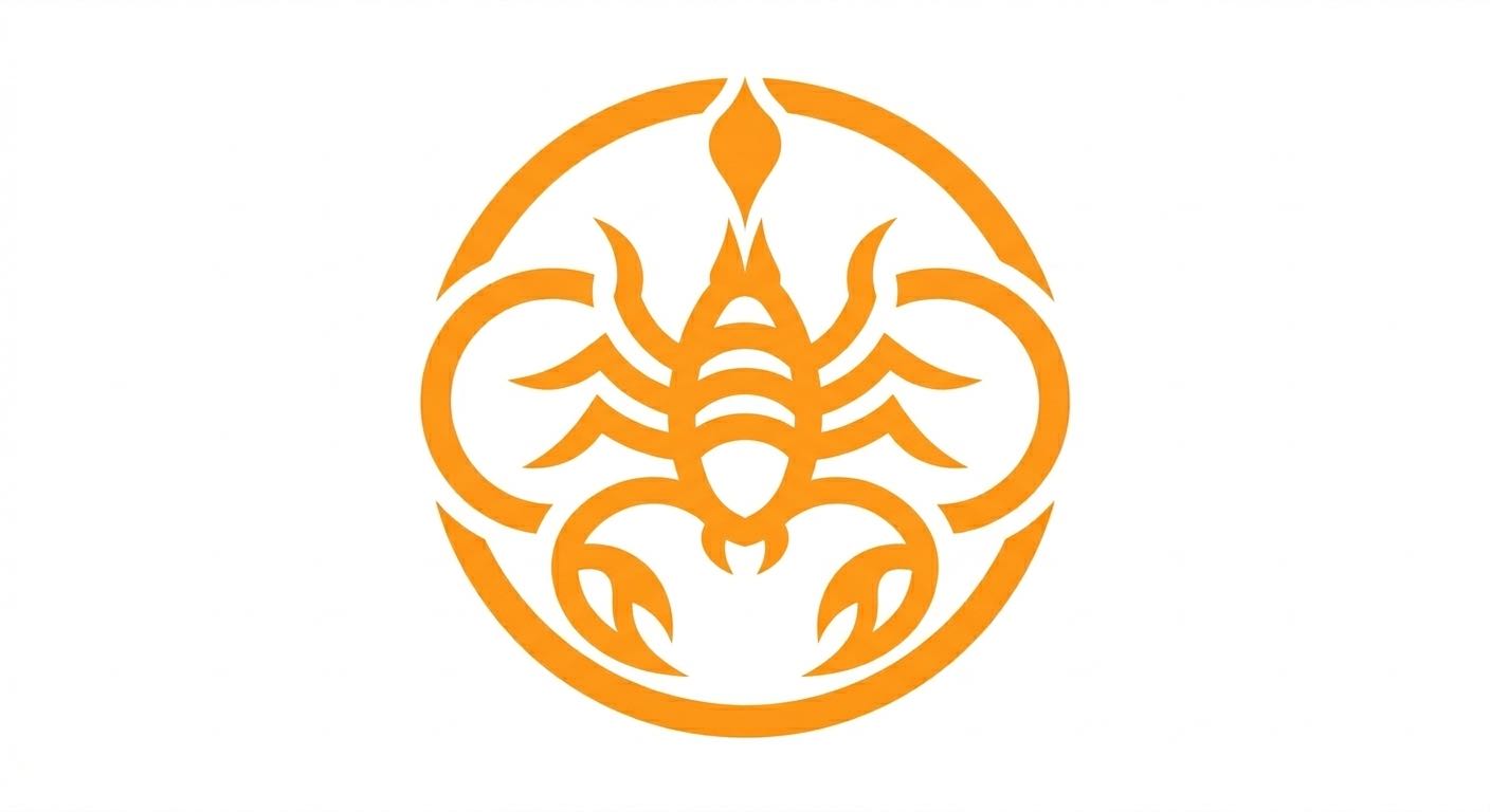 Scorpio horoscope illustration