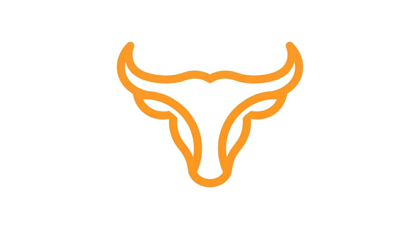 Taurus horoscope illustration