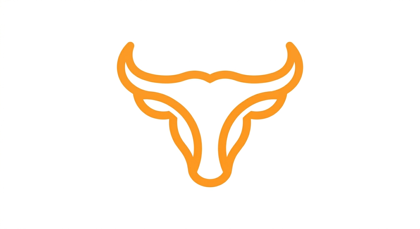 Taurus horoscope illustration