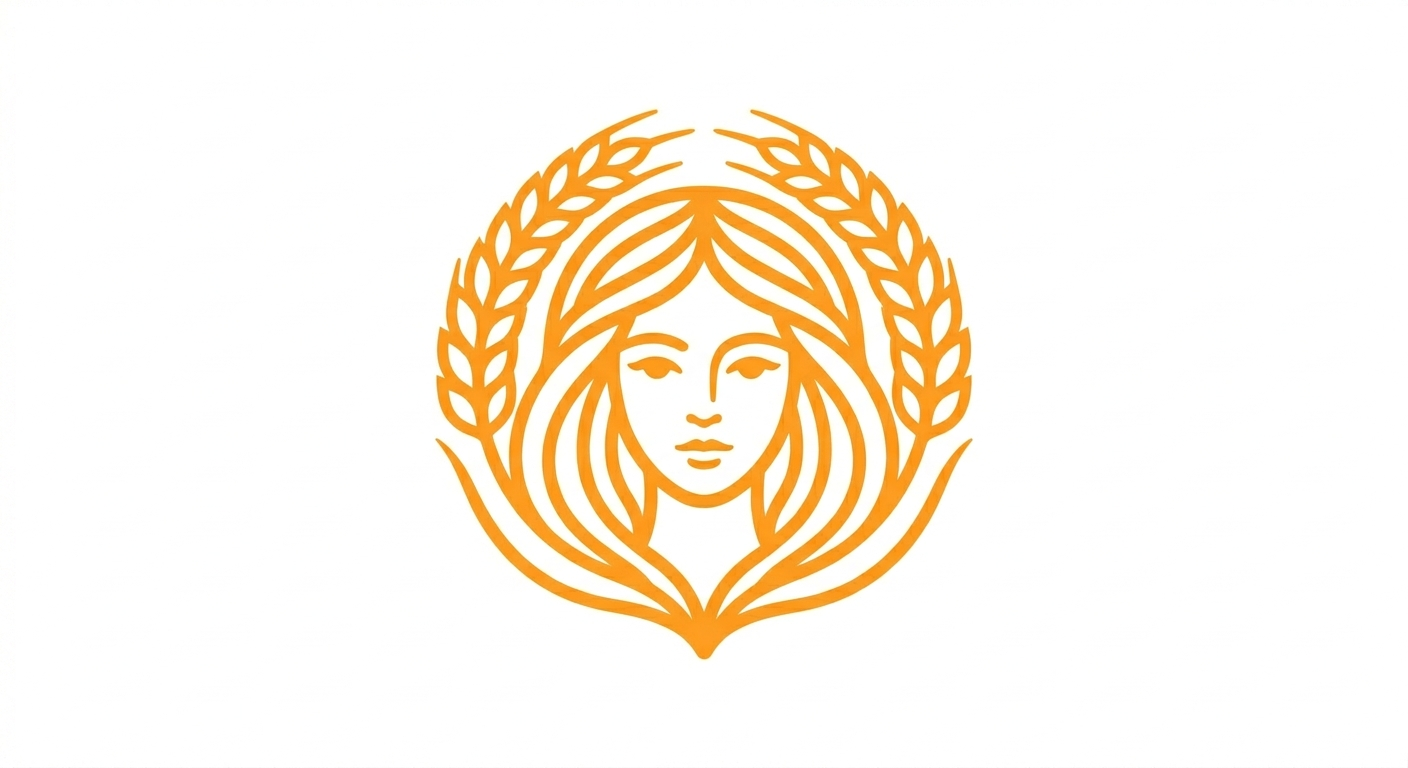 Virgo horoscope illustration